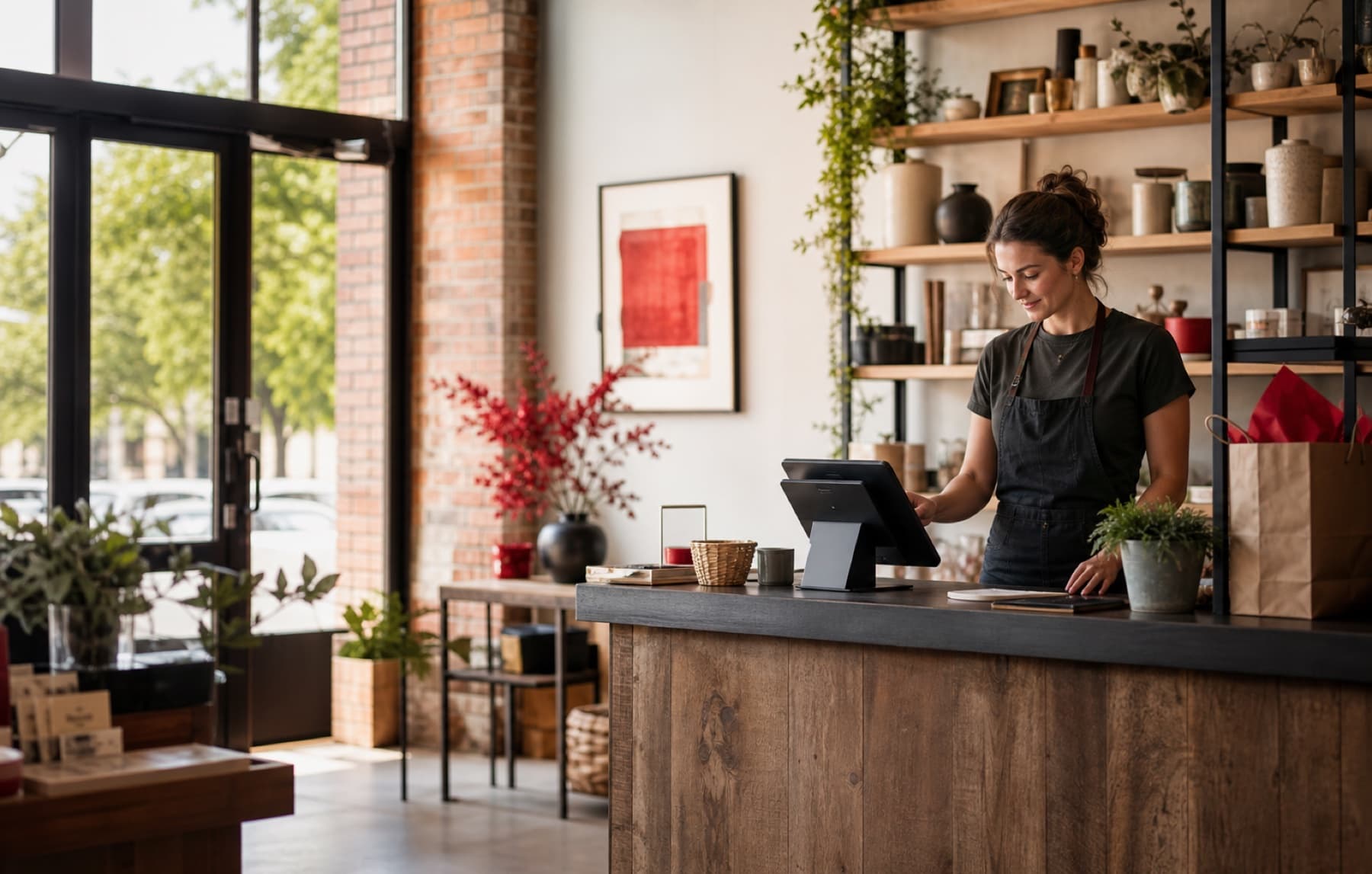 A Decatur retailer preparing its point-of-sale and pickup systems for opening