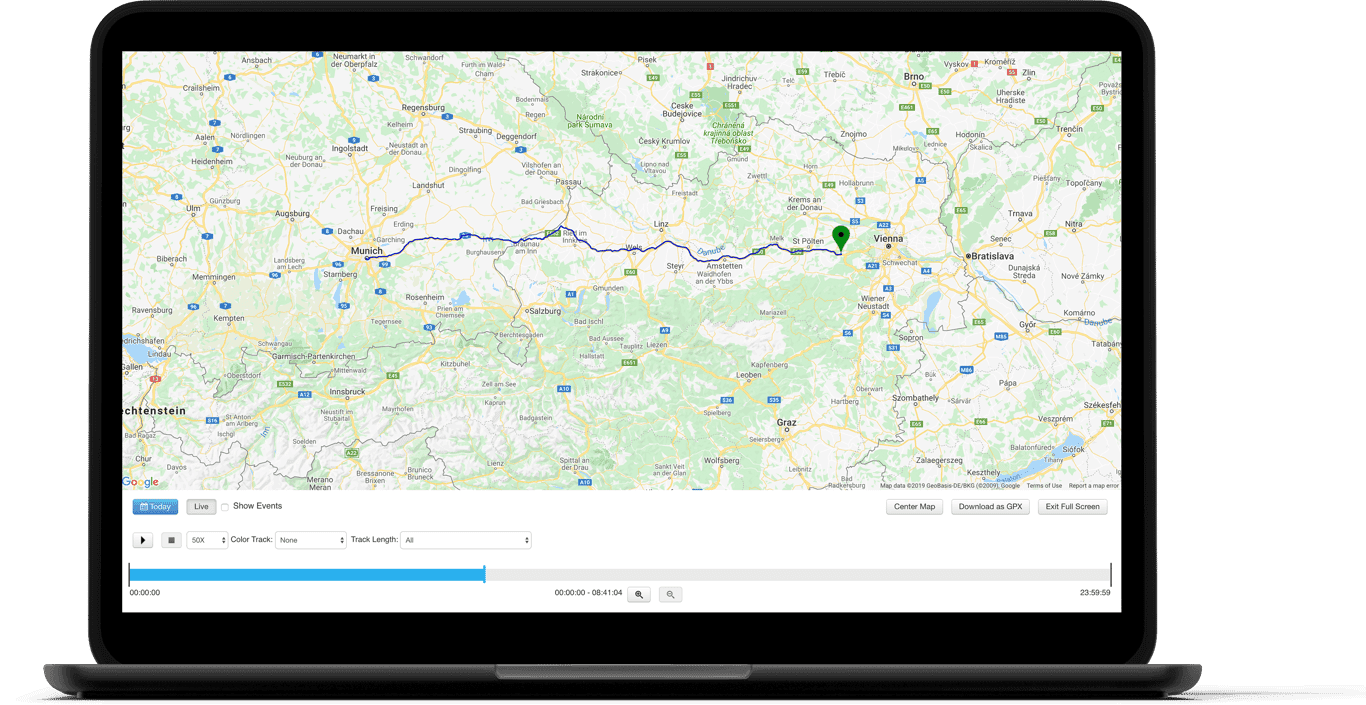 Official Peplink InControl 2 fleet and location map
