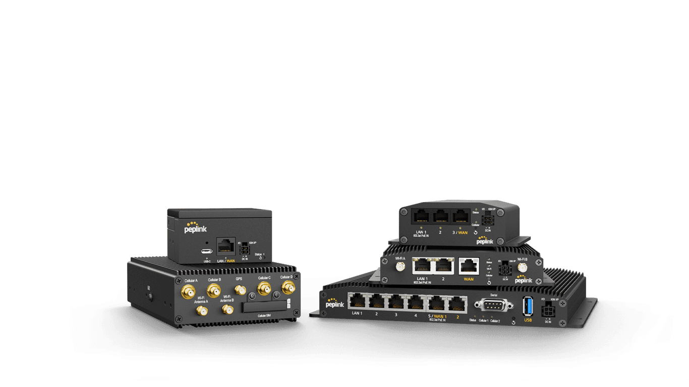Peplink MAX mobile router lineup